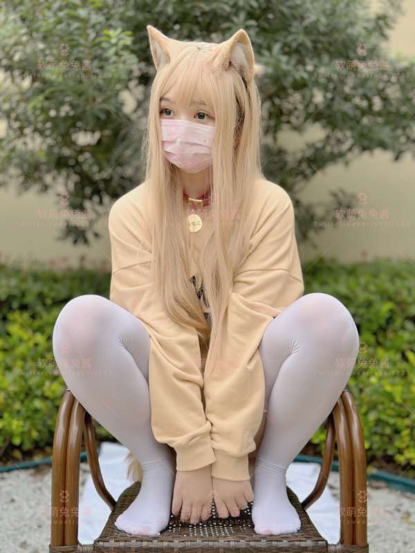 粉嫩网红软萌兔兔酱新作黄豆粉猫娘 [76P+1V/427M]