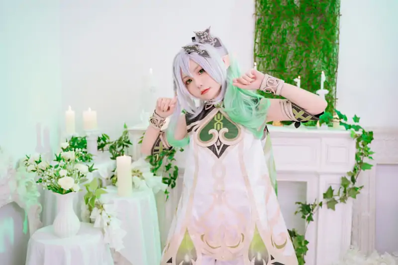 爆机少女喵小吉新作原神纳西妲 [85P/1G]