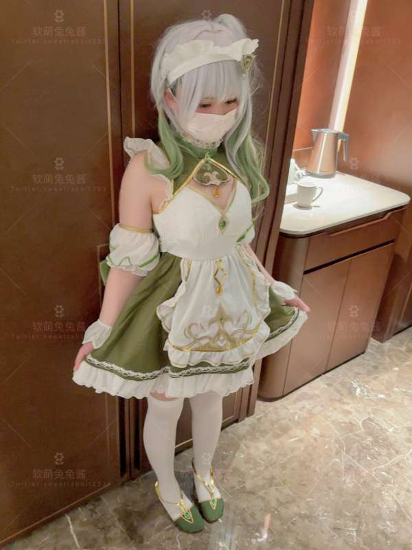 软萌兔兔酱 一日女仆 [40P+1V/879M]