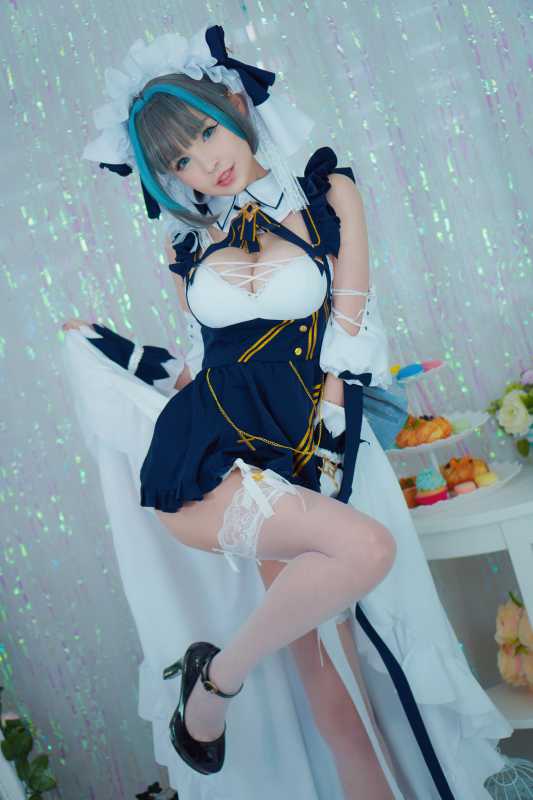 碧蓝航线柴郡 极品网红三次元魔法少女 [30P+1V/1.1G]