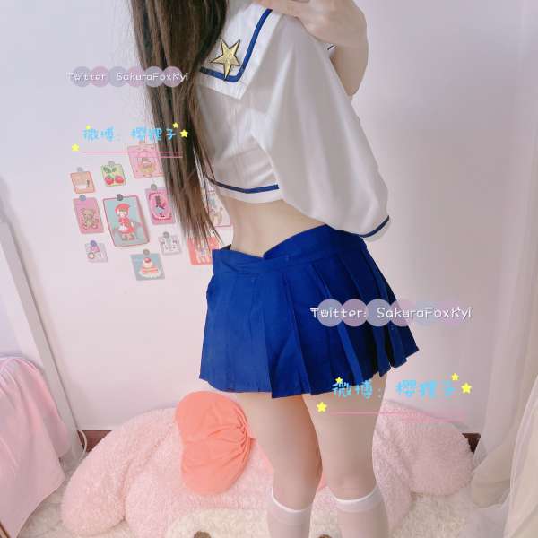 樱狸子 白丝水手服 [20P+1V/202M]