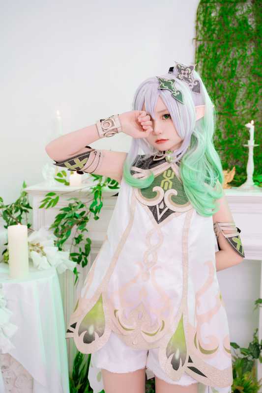 爆机少女喵小吉 原神纳西妲 [85P+2V/1G]