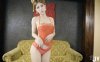 JVID视频 来翻我牌！莉亚女神红色肚兜媚惑你心 [1V/1.1GB]