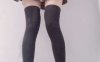 cuteli JK黑色过膝袜 [1V/538M]