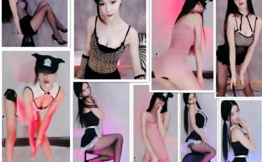 超高颜值主播 艾可乐 直播抖臀、表情、热舞福利大合集 [198V/16.1G]