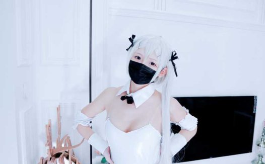 白袜袜格罗吖 – 兔女郎袜之空 [51P+2V/913MB]